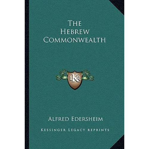The Hebrew Commonwealth - Paperback