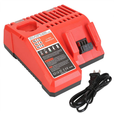 M12 M18 Rapid Fast Charger Fit for Milwaukee Battery