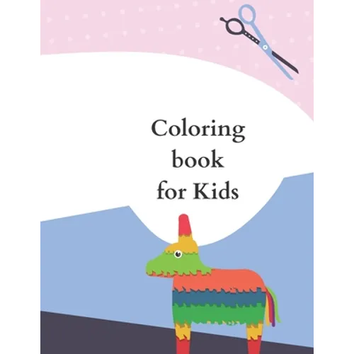 Coloring book for Kids: 50 Coloring Pages, Gift for Kids, Ages 3, 4, 5, Multi - Paperback