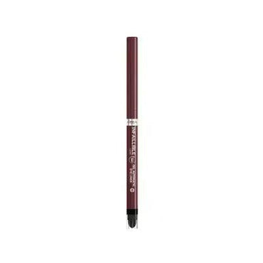 L'Oreal Paris Infaillable Automatic Gel Eyeliner - Velvet Bordeaux, Long-Lasting, Smudge-Proof Burgundy Eye Makeup