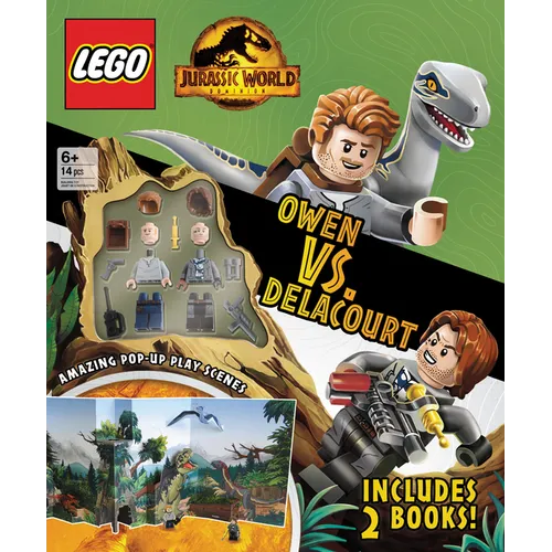 Lego(r) Jurassic World(tm) Owen vs. Delacourt - Hardcover