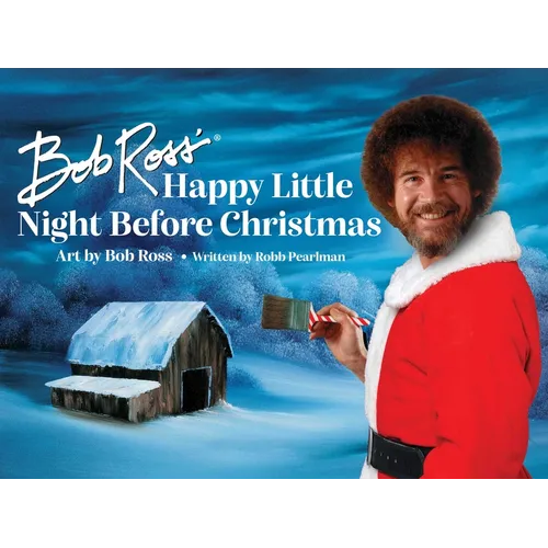 Bob Ross' Happy Little Night Before Christmas - Hardcover