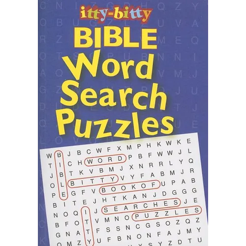 Itty-Bitty Bible Word Search Puzzles - Paperback