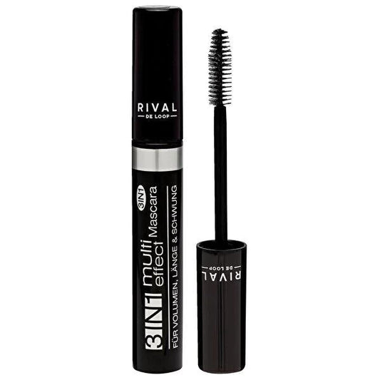Rival de Loop Multi Effect Mascara 3in1 - Enhances Volume, Length & Separation, Ophthalmologically Tested