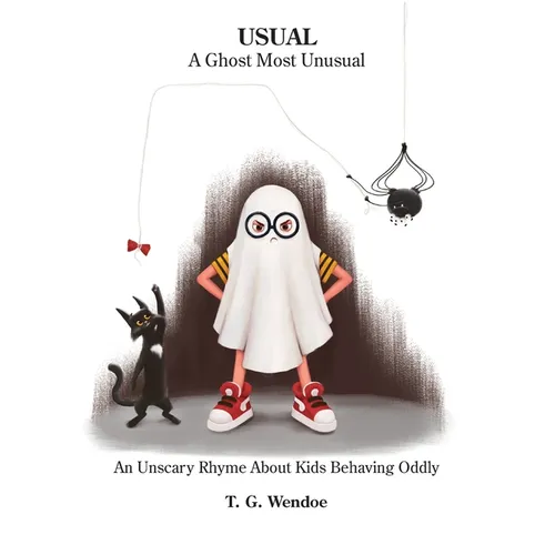 Usual: A Ghost Most Unusal: An Unscary Story About Kids Behaving Oddly - Paperback