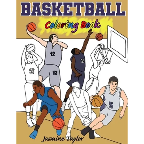 Basketball Coloring Book - Paperback