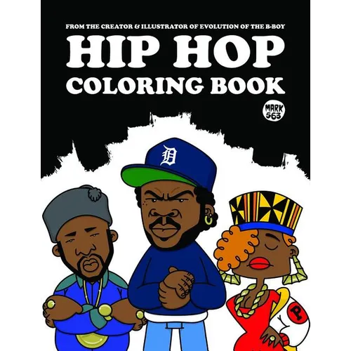 Hip Hop Coloring Book - Paperback
