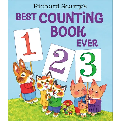Richard Scarry's Best Counting Book Ever - Hardcover
