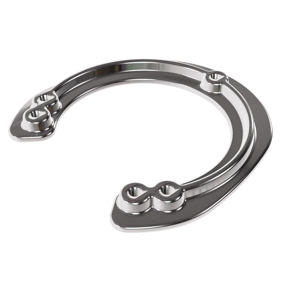 Mate Series Stainless Steel Rod Cup Holder Threaded Backing Plate