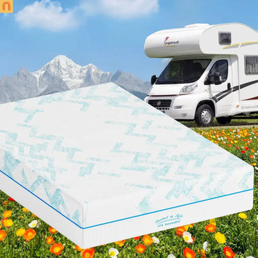 Mattress Memory Foam Short King RV 10in Cooling Gel Breathable