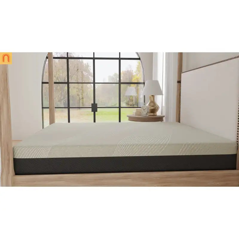 Mattress Memory Foam Gel Infused Full 8in Medium Firm Antimicrobial