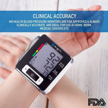 MD Health Wrist Blood Pressure Monitor U60CH