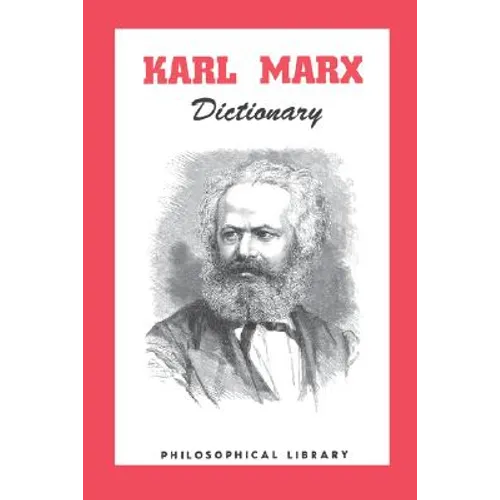 Karl Marx Dictionary - Paperback