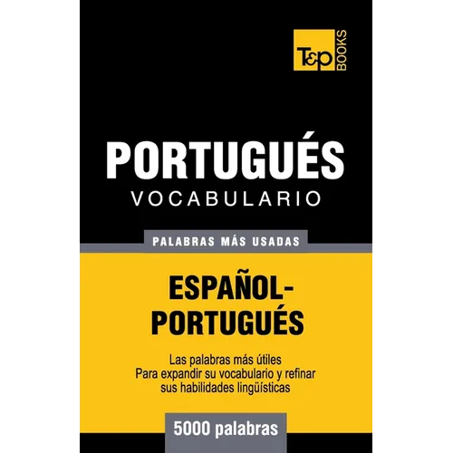 Vocabulario español-portugués - 5000 palabras más usadas - Paperback