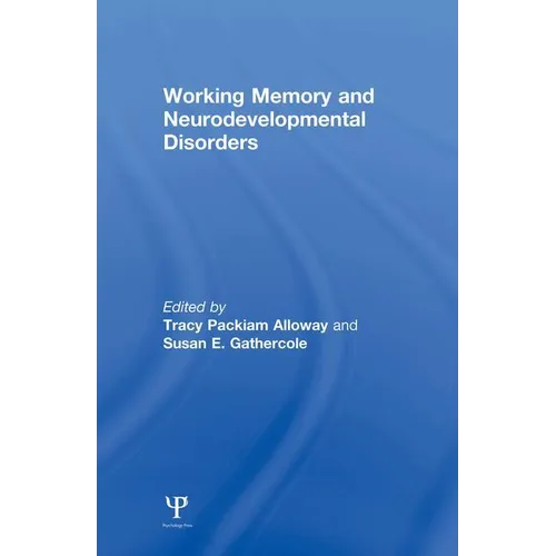 Working Memory and Neurodevelopmental Disorders - Paperback