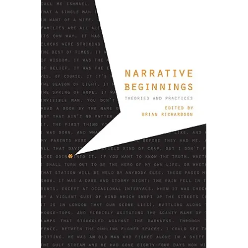 Narrative Beginnings: Theories and Practices - Paperback
