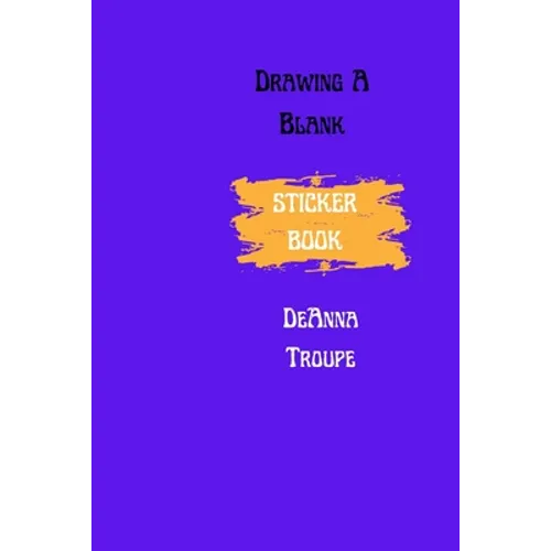 Drawing A Blank Sticker Book - Paperback
