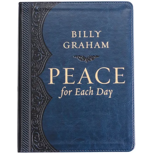 Peace for Each Day, Large Text Leathersoft: 365 Daily Devotions - Leather