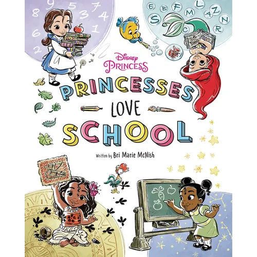 Disney Princess: Princesses Love School! - Hardcover