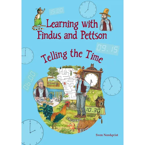 Learning with Findus and Pettson: Telling the Time - Paperback