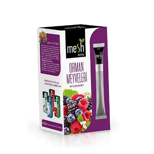 Mesh Stick: Delicious Forest Fruit Tea - 16 Single Serve Sticks for Refreshing Convenience