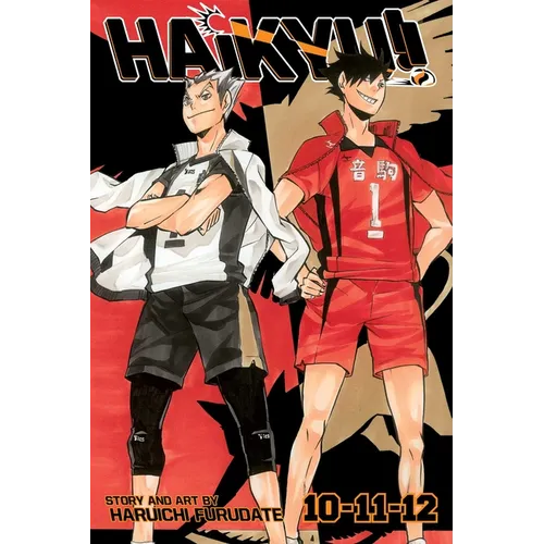 Haikyu!! (3-In-1 Edition), Vol. 4: Includes Vols. 10, 11 & 12 - Paperback