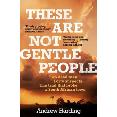These Are Not Gentle People - Paperback