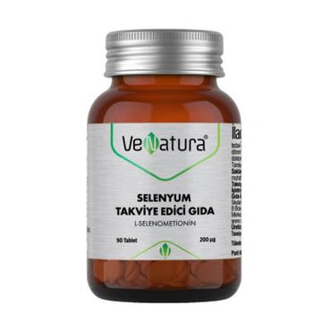 Venatura Selenium : 90 Tablets, 90 mcg - Vegan & Vegetarian Friendly for Daily