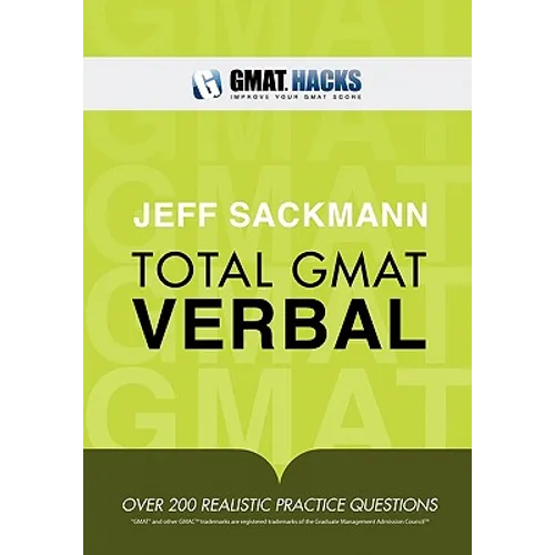 Total GMAT Verbal - Paperback
