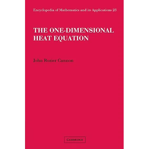 The One-Dimensional Heat Equation - Paperback