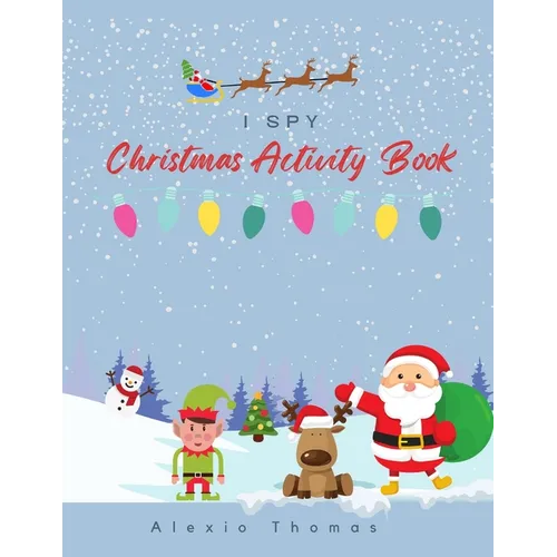 iSpy Merry Christmas Edition Activity Book - Paperback
