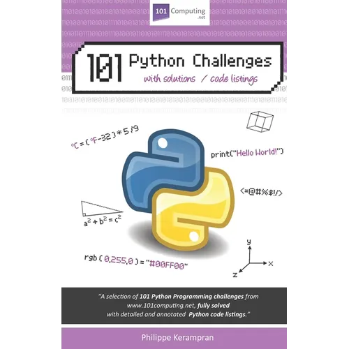 101 Python Challenges: With Solutions / Code Listings - Paperback