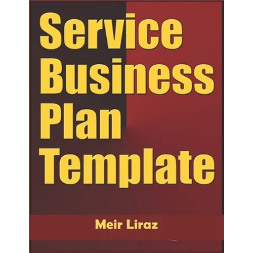 Service Business Plan Template - Paperback