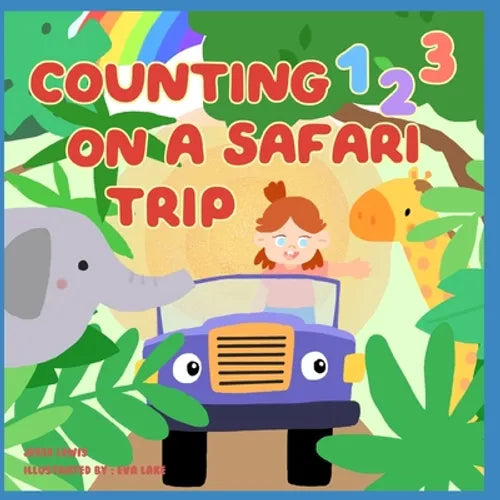 Counting 123 on a safari trip: Beginner books for toddlers - Paperback