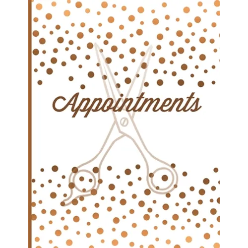 Appointments: Hair Salon Appointment Setting Book - Paperback