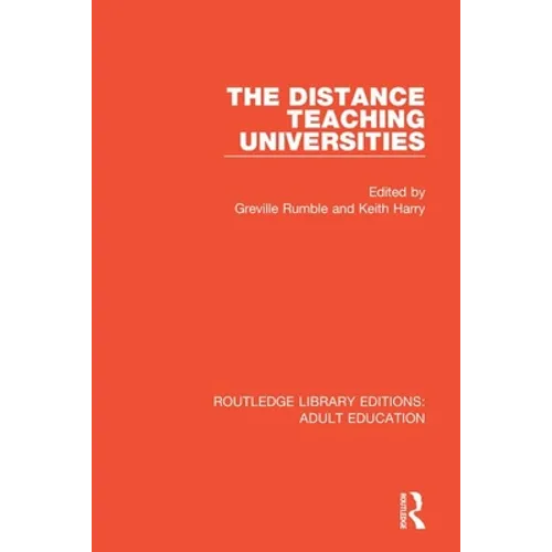 The Distance Teaching Universities - Paperback
