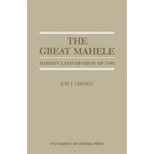 The Great Mahele - Paperback