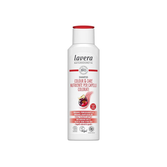 Lavera Colour & Care Color Protecting Shampoo for Dyed Hair, 8.45 fl oz - Gentle, Natural, Sulfate-Free Hair Care