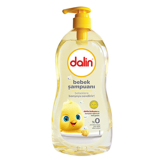 Dalin Gentle Baby Shampoo & Body Wash - Hypoallergenic, Paraben-Free, Dermatologically Tested - 16.91 fl oz