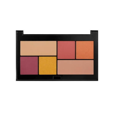 Bella Renk Pastel Eyeshadow Palette - 6 Colors, Shimmer & Matte Shades - Versatile Eye Makeup Palette for Day & Night