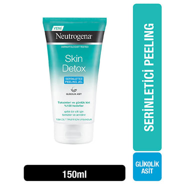 Neutrogena Exfoliating Face Cleanser with Glycolic Acid - Refreshing Gel Formula, Non-Comedogenic, 5.07 fl oz