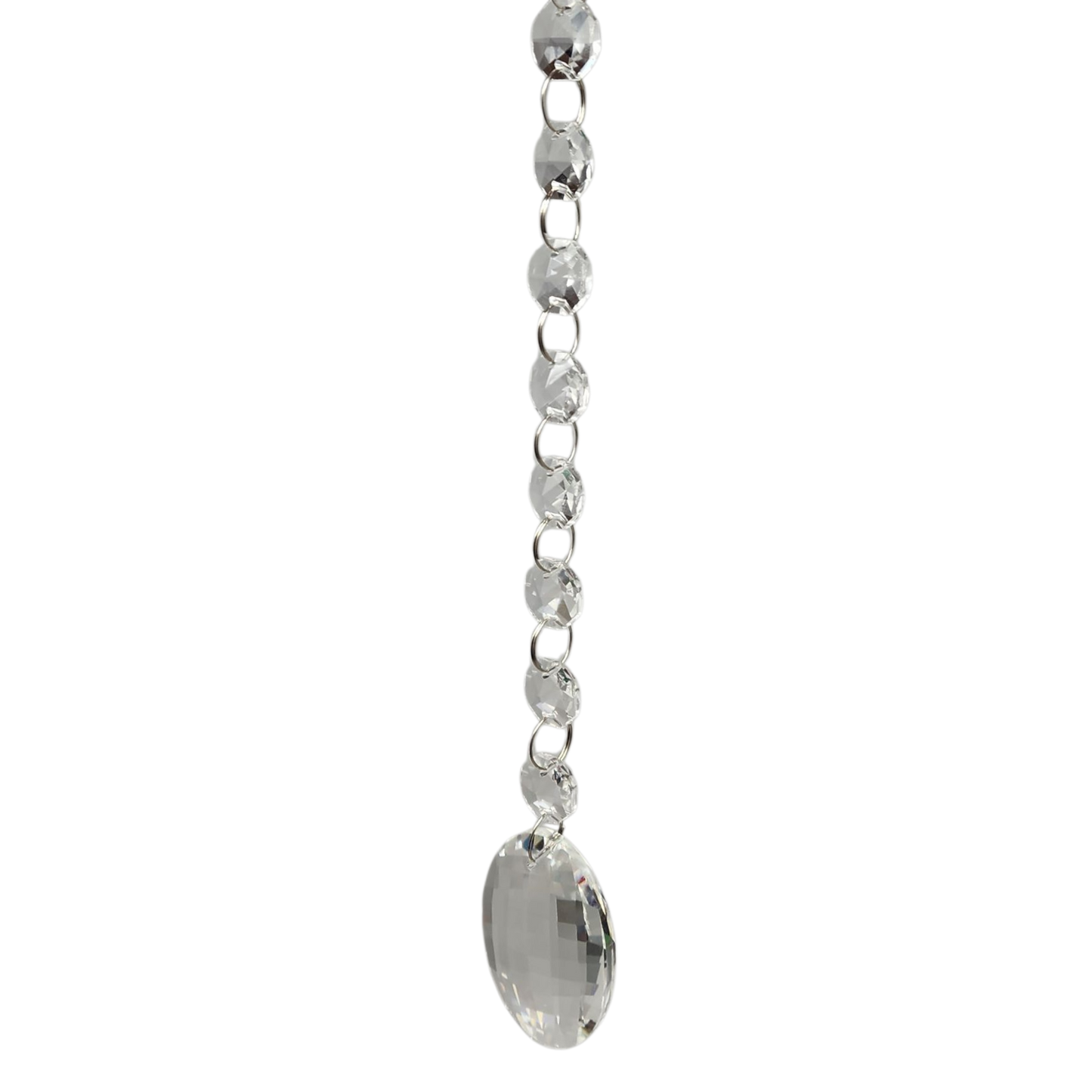 Glass Look Acrylic Jewel Ornament -