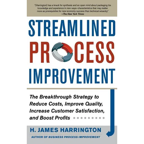 Streamlined Process Improvement - Hardcover
