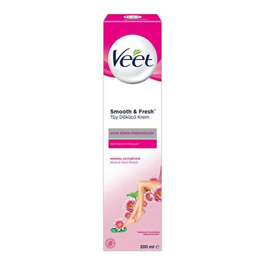 Veet Hair Removal Cream - Smooth & Fresh Technology, 6.76 fl oz
