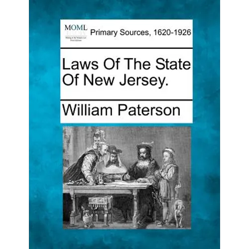 Laws Of The State Of New Jersey. - Paperback