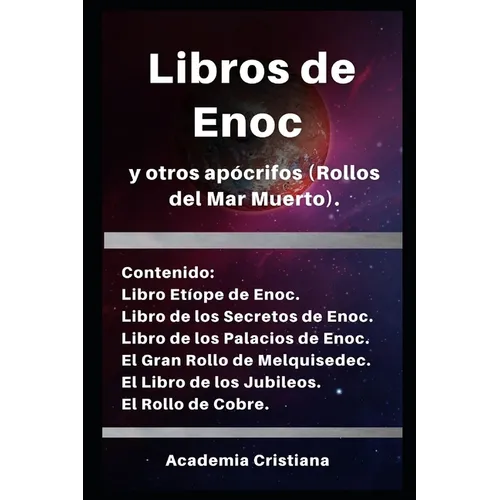 Libros de Enoc y otros apócrifos: Rollos del Mar Muerto - Paperback