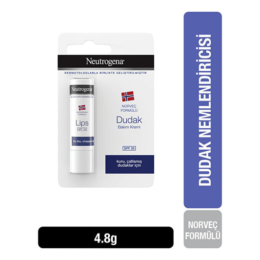 Neutrogena Lip Balm/Moisturizer with SPF 20 - Moisturizing Lip Care with Sun Protection