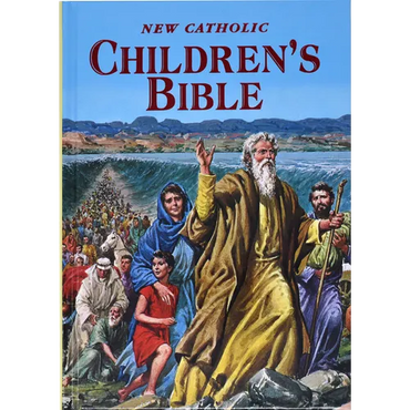 New Catholic Children's Bible: Inspiring Bible Stories in Word and Picture - Hardcover