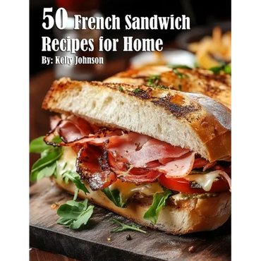 50 French Sandwich Recipes for Home - Paperback