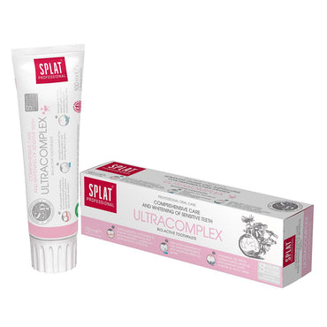 Splat Ultra Complex Toothpaste 100ml - Fluoride-Free, Natural Oral Care for Healthy Teeth and Gums
